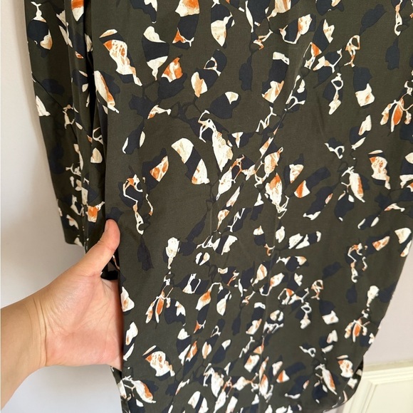 COS Abstract Patterned Cotton Shift Dress - Picture 6 of 7